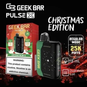 Geek Bar Pulse X 25000口｜全球首款3D曲面屏｜星座系列拋棄式電子煙【台灣現貨】